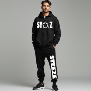 Unisex Black Sweatpants